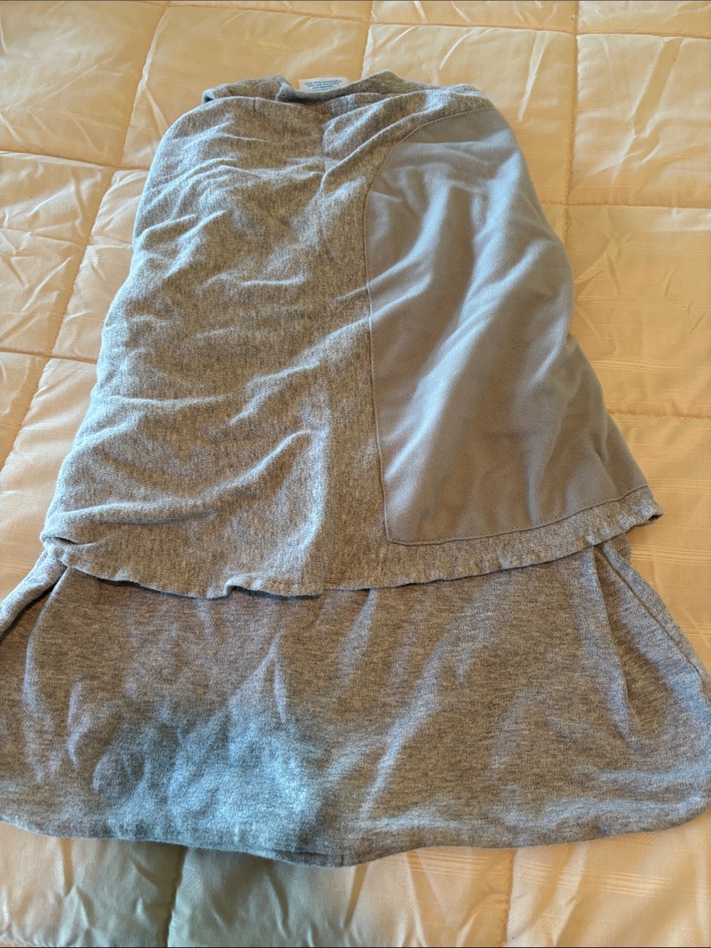 Halo Newborn Sleepsack Swaddle in Heather Gray - Picture 3 of 5